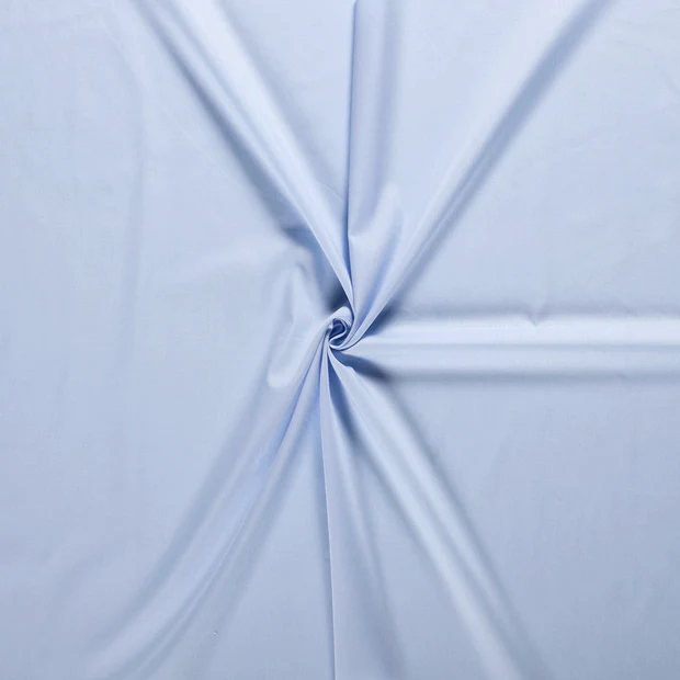 baby blue cotton poplin