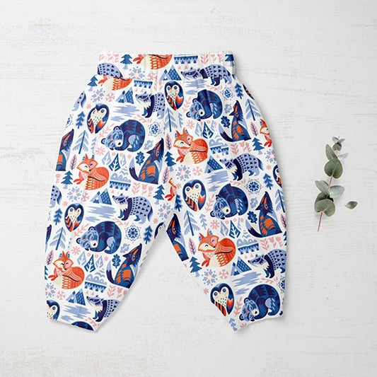 Baby trousers made of Organic cotton poplin
