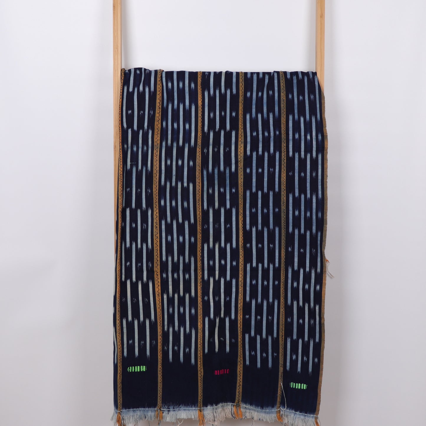Colorful Pagne Baoule fabric from Ivory Coast