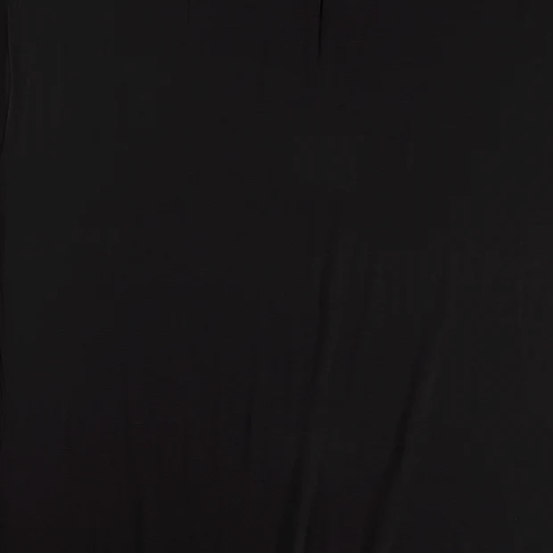 black organic cotton jersey