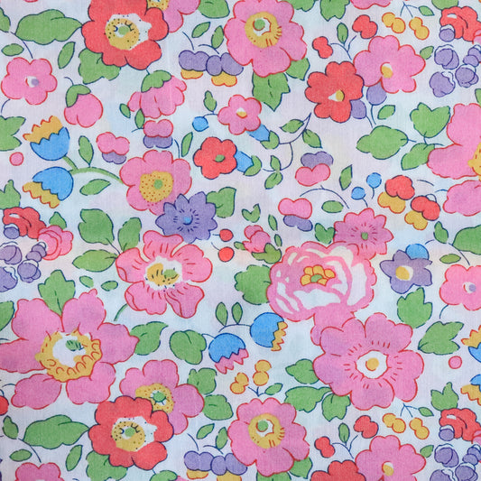 Colorful floral Liberty Fabric