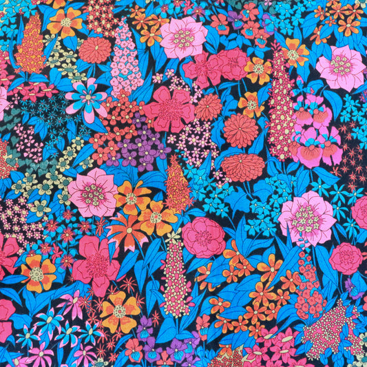 Floral colorful Liberty Fabric