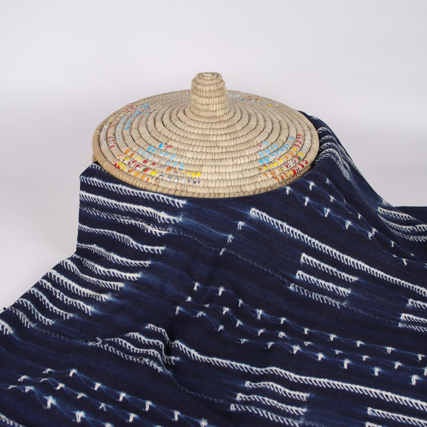 Pagne Baoule Indigo Fabric