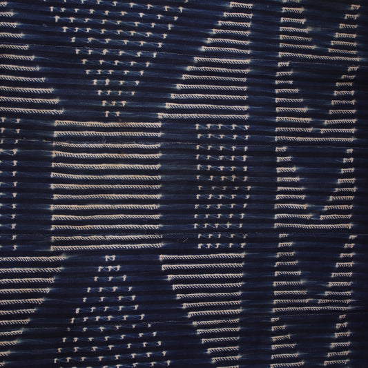 Pagne Baoule Indigo Fabric
