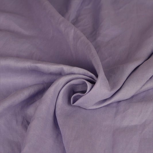 Lilac hemp fabric