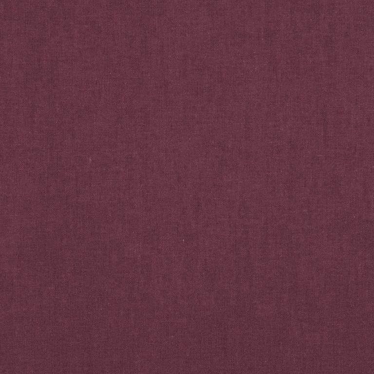 Rosewood color plain cotton fabric