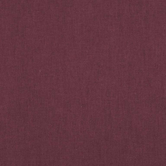 Rosewood color plain cotton fabric