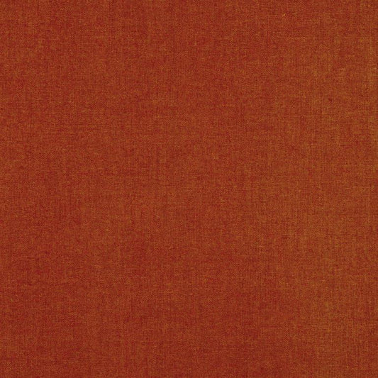 Rust color plain cotton fabric